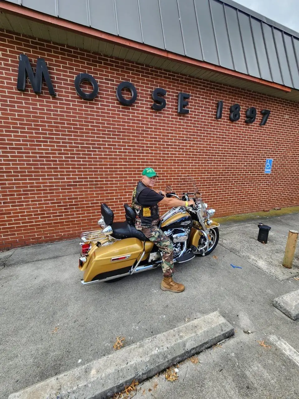 Line Charge on new motorcycle